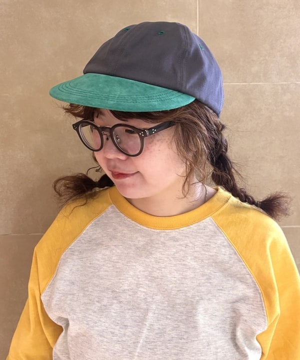 かわい みづきさんの「【別注】Champion / プリント ラグラン Tシャツ」を使ったコーディネート