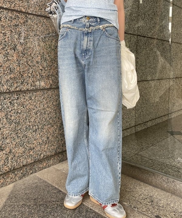 加歩さんの「BEAMS WOMEN｜Ray BEAMS / ペーパー クリップ チェーン ネックレス」を使ったコーディネート