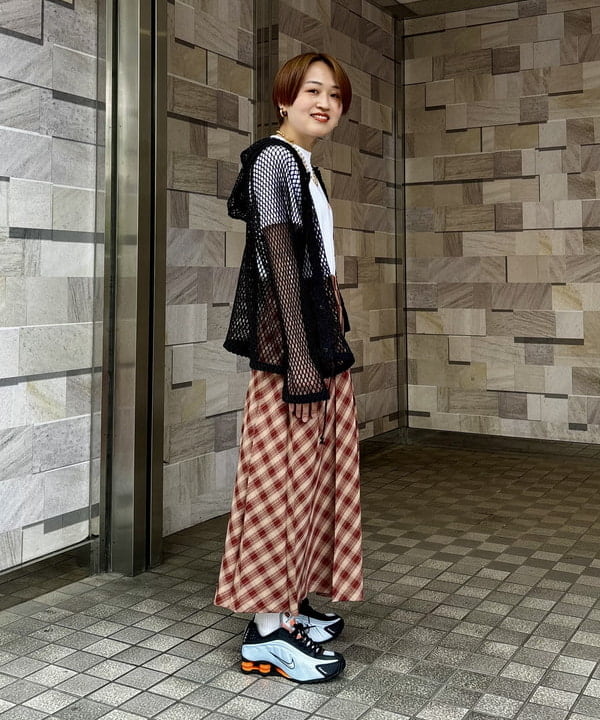 ニッシー村長さんの「BEAMS ロゴ Tシャツ 25SS」を使ったコーディネート