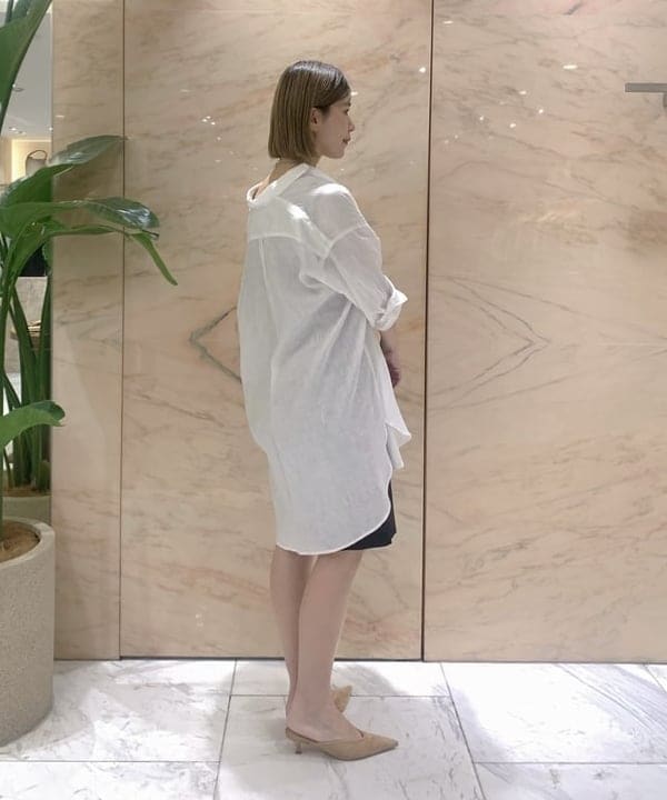 AONO SHIKAMAさんの「BEAMS WOMEN｜ビーチサイド シャツ .M」を使ったコーディネート