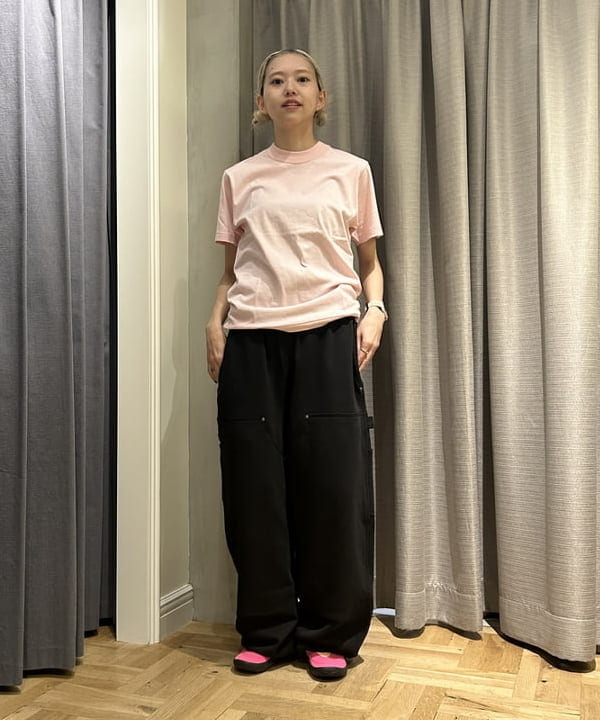 MATSUMOTO AMIさんの「BEAMS WOMEN｜ボーイ ベーシック Tシャツ」を使ったコーディネート