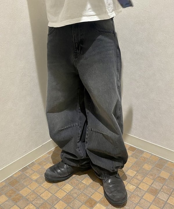 はるひむさんの「BEAMS WOMEN｜デニム バレル パンツ」を使ったコーディネート