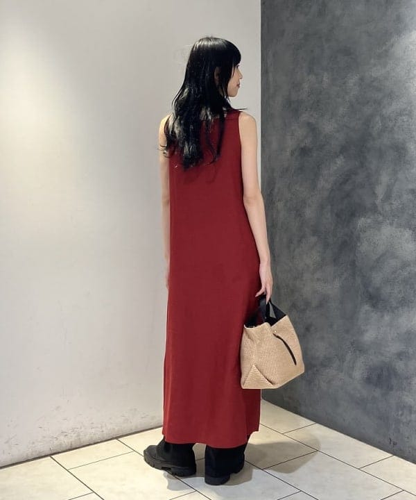 nodokaさんの「BEAMS WOMEN｜VIOLAd’ORO / SANDRO ラフィア 2WAY トートバッグ」を使ったコーディネート