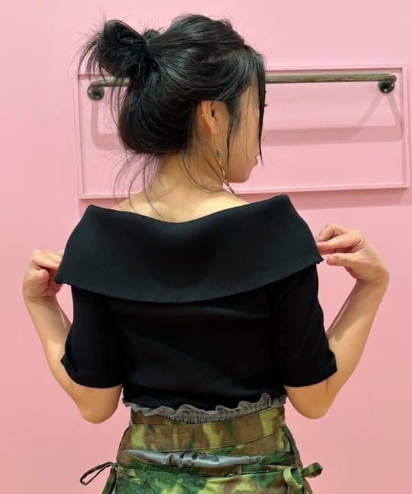 kiyoさんの「BEAMS WOMEN｜maturely / トリコット シフォン レース ボクサー」を使ったコーディネート