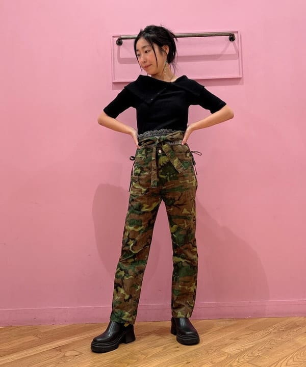 kiyoさんの「BEAMS WOMEN｜maturely / トリコット シフォン レース ボクサー」を使ったコーディネート