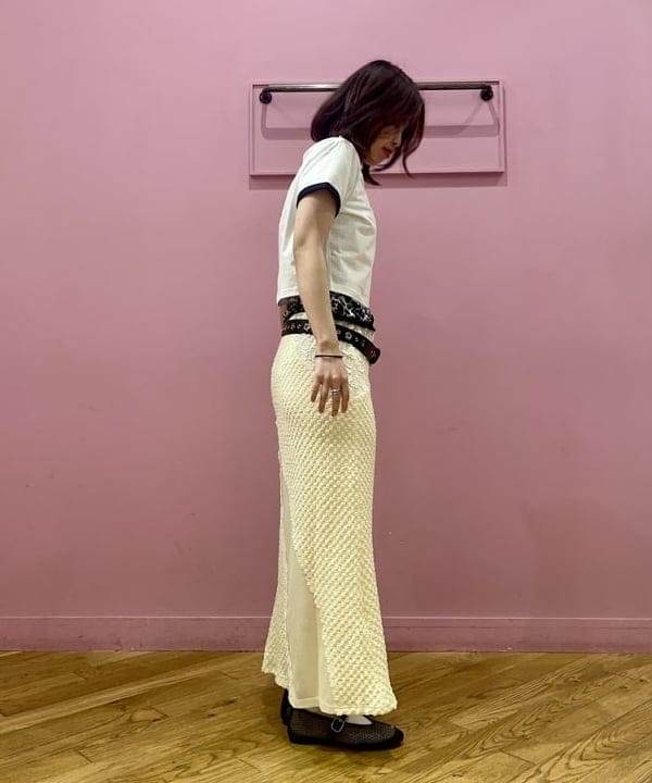 リズさんの「BEAMS WOMEN｜REMME / 3ストラップ シューズ」を使ったコーディネート