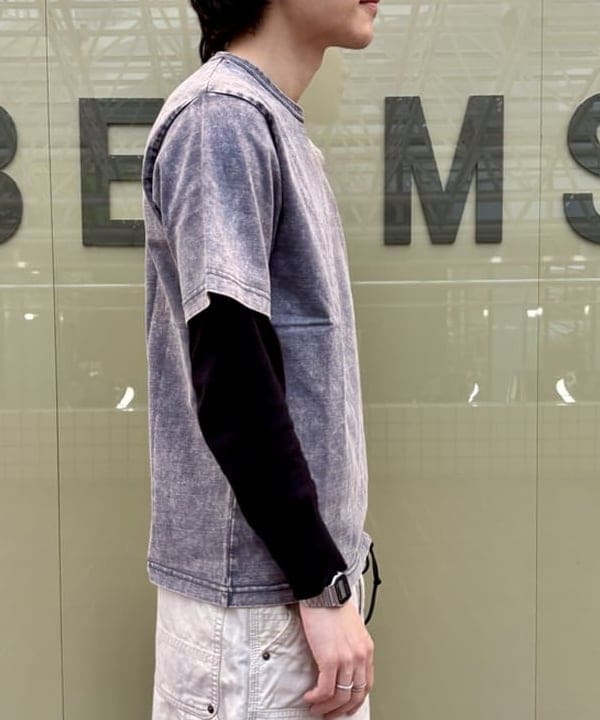 秋元 亮汰さんの「フェード クルーネックTシャツ」を使ったコーディネート
