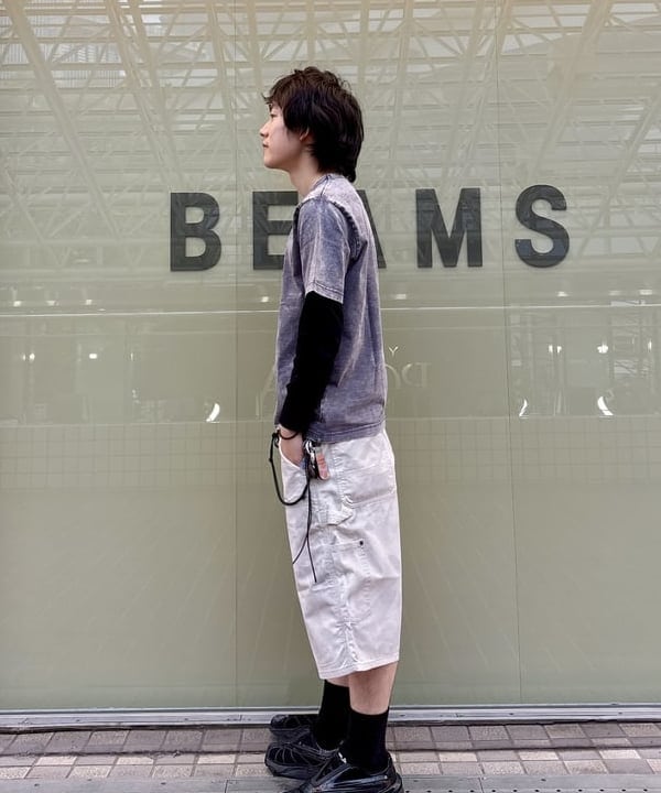 秋元 亮汰さんの「フェード クルーネックTシャツ」を使ったコーディネート