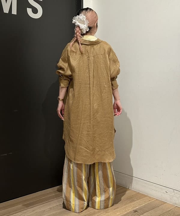 ando naoさんの「BEAMS WOMEN｜ボーイ ベーシック Tシャツ」を使ったコーディネート