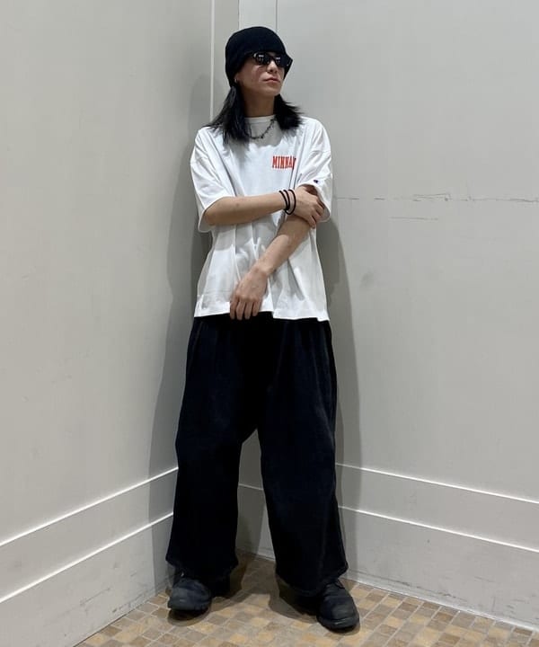 はるひむさんの「BEAMS WOMEN｜クウォーターレングス デニム ウェビングパンツ」を使ったコーディネート