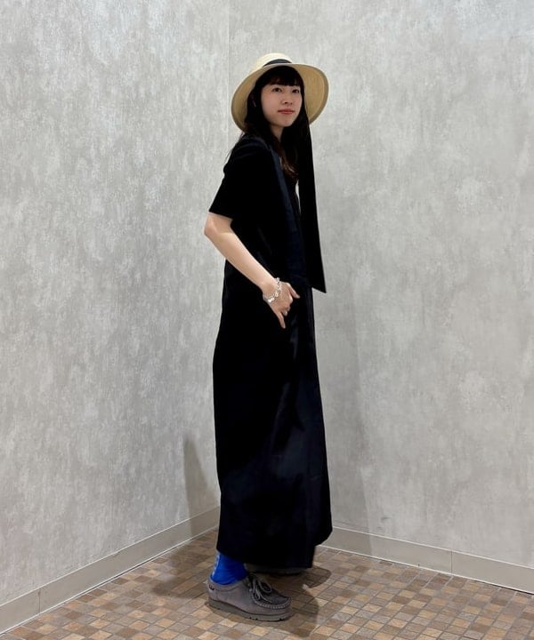 はやしあかねさんの「BEAMS WOMEN｜リネン 2WAY ワンピース .M」を使ったコーディネート