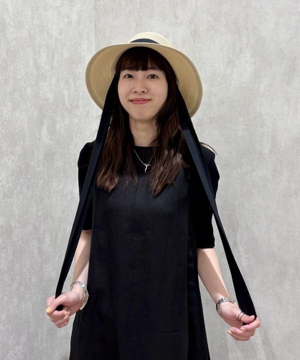 はやしあかねさんの「BEAMS WOMEN｜リネン 2WAY ワンピース .M」を使ったコーディネート