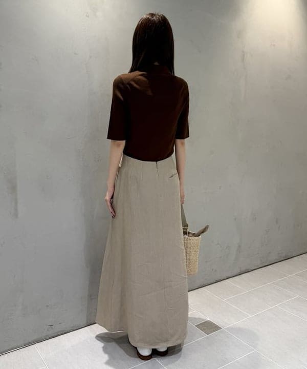 ヒライさんの「BEAMS WOMEN｜VIOLAd’ORO / アバカ バケツ トートバッグ」を使ったコーディネート