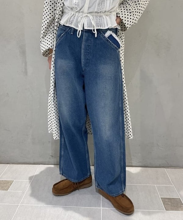 津藤 理佐子さんの「BEAMS WOMEN｜2WAY レース バンダナ」を使ったコーディネート