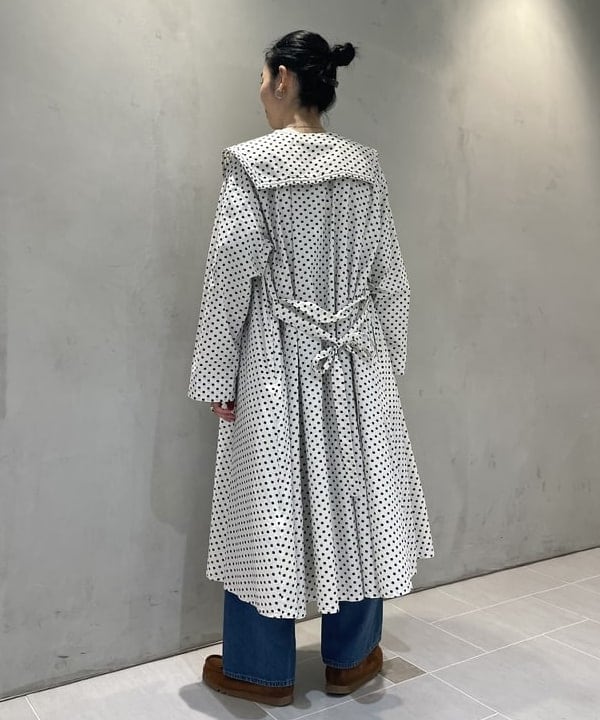 津藤 理佐子さんの「BEAMS WOMEN｜2WAY レース バンダナ」を使ったコーディネート