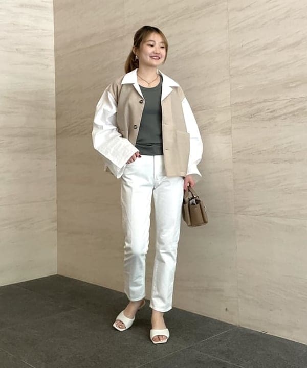 未使用EFFE BEAMS / REDA ロングジレ★ネイビー 未使用EFFE BEAMS / REDA ロングジレ☆ネイビー