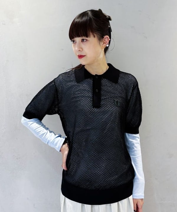 りかちょび/岸本梨佳さんの「BEAMS WOMEN｜サイド ボタン スポーツ スカート」を使ったコーディネート