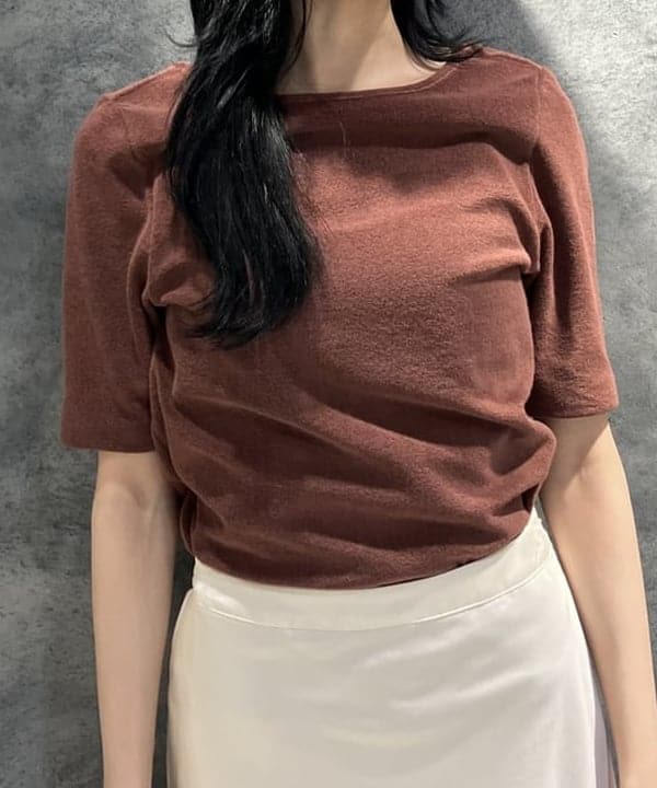 nodokaさんの「BEAMS WOMEN｜A PUPIL / ベルテッド ハーフスリーブ ジャケット」を使ったコーディネート