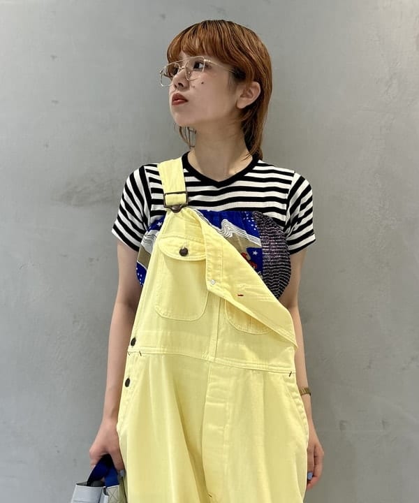 ナツハさんの「BEAMS WOMEN｜【別注】BIGMAC / オーバーダイ オーバーオール 25SS」を使ったコーディネート