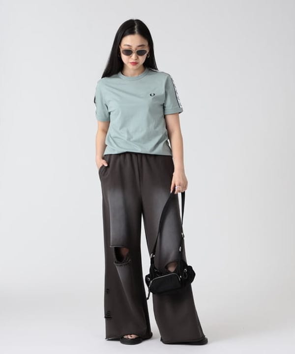 ayaさんの「BEAMS WOMEN｜ダメージ スウェット パンツ」を使ったコーディネート