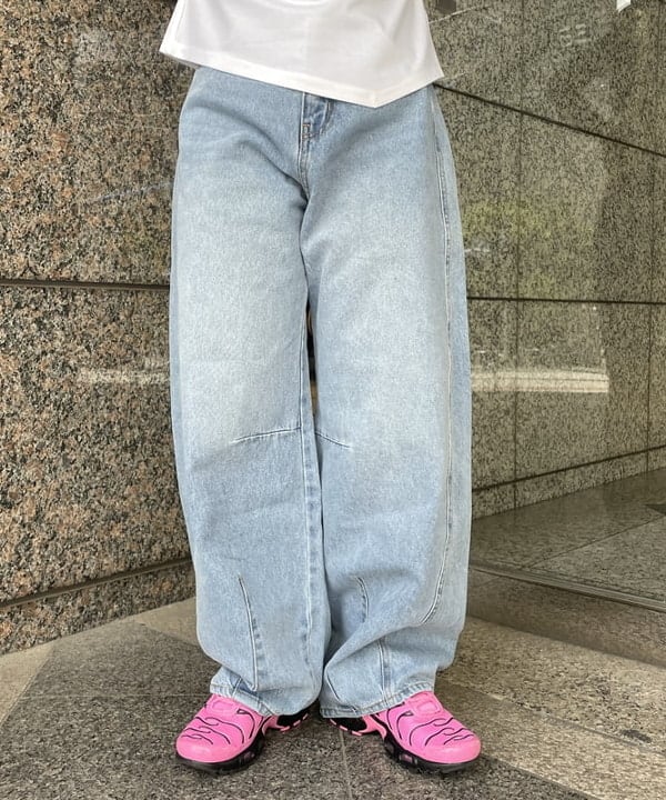 まゆちゃんさんの「BEAMS WOMEN｜アシンメトリーヘム ハーフスリーブ プルオーバー」を使ったコーディネート