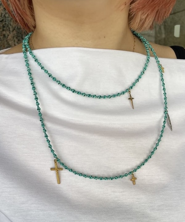 まゆちゃんさんの「BEAMS WOMEN｜アシンメトリーヘム ハーフスリーブ プルオーバー」を使ったコーディネート