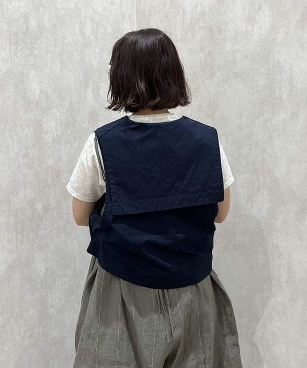 るーたまさんの「BEAMS WOMEN｜セーラー カラー ベスト」を使ったコーディネート