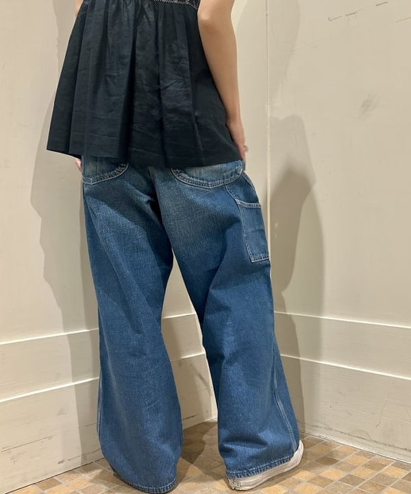 小原 もこさんの「BEAMS WOMEN｜ショート ベースボール ショートスリーブ シャツ」を使ったコーディネート