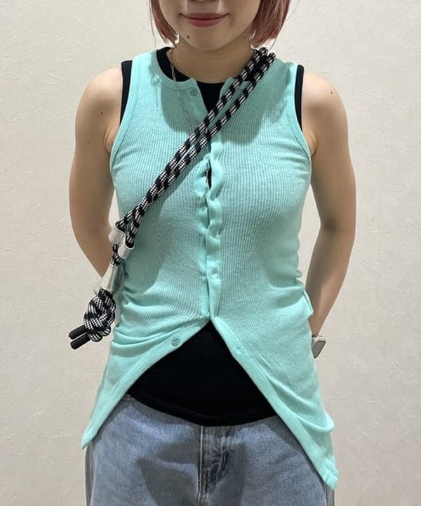 まゆちゃんさんの「BEAMS WOMEN｜AURALEE / ORGANIC SOFT RIB TANK TOP」を使ったコーディネート