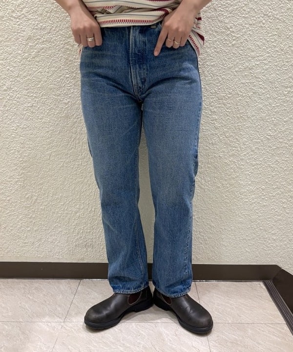 かわい みづきさんの「【別注】orSlow / No.8 DENIM NEW」を使ったコーディネート