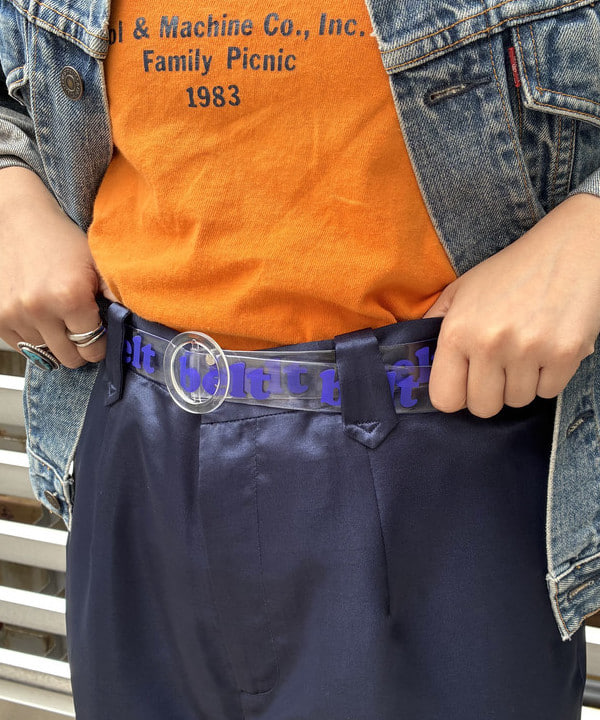 オカモト ミサキさんの「BEAMS WOMEN｜【別注】PIKE / CLEAR BELT SP」を使ったコーディネート