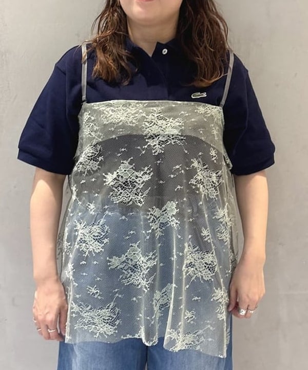 kawaiさんの「BEAMS WOMEN｜【別注】LACOSTE / ヘビー ピケ ポロ ショートスリーブ」を使ったコーディネート