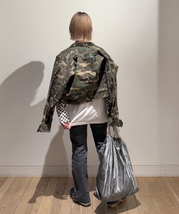Kaoru Sakumaさんの「BEAMS WOMEN｜SUGAR CANE / 1920's CARTOON T-SHIRT “AMONG OURSELVES”」を使ったコーディネート