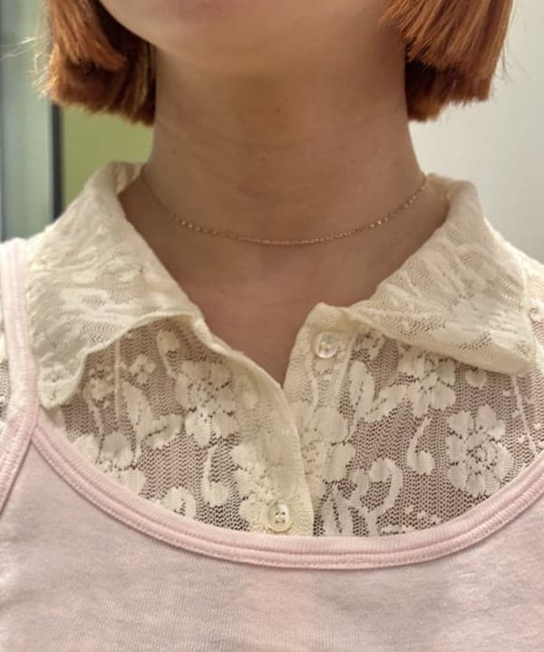 ナカノ アイさんの「BEAMS WOMEN｜ジャカード メッシュ キリカエ スカート」を使ったコーディネート