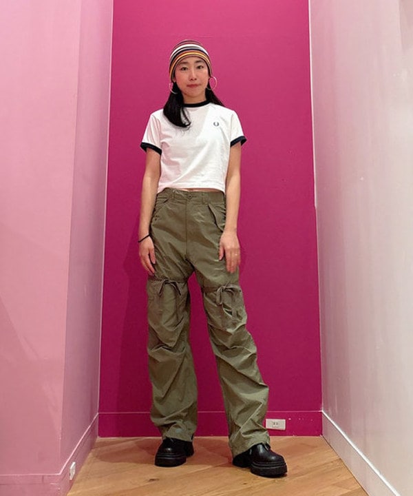 kiyoさんの「BEAMS WOMEN｜マルチボーダー ワッチキャップ」を使ったコーディネート