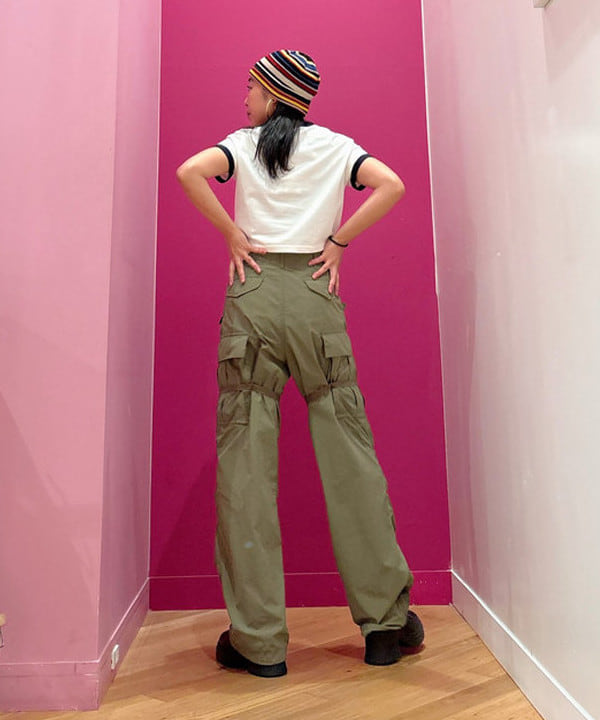 kiyoさんの「BEAMS WOMEN｜マルチボーダー ワッチキャップ」を使ったコーディネート