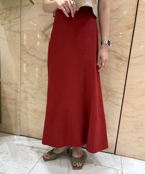 ゆうかさんの「BEAMS WOMEN｜リネン ビスチェ .M」を使ったコーディネート