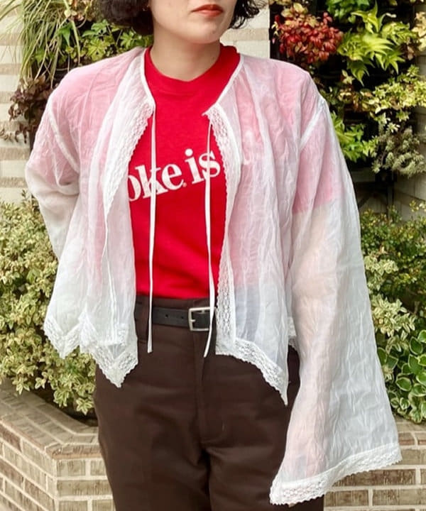 ワカバヤシ　ユカコさんの「BEAMS WOMEN｜BEAMS BOY / 25mm WASH ベルト」を使ったコーディネート