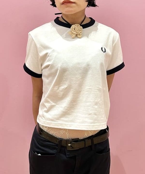 中村 ほのかさんの「BEAMS WOMEN｜レース アップ ミニ バッグ」を使ったコーディネート