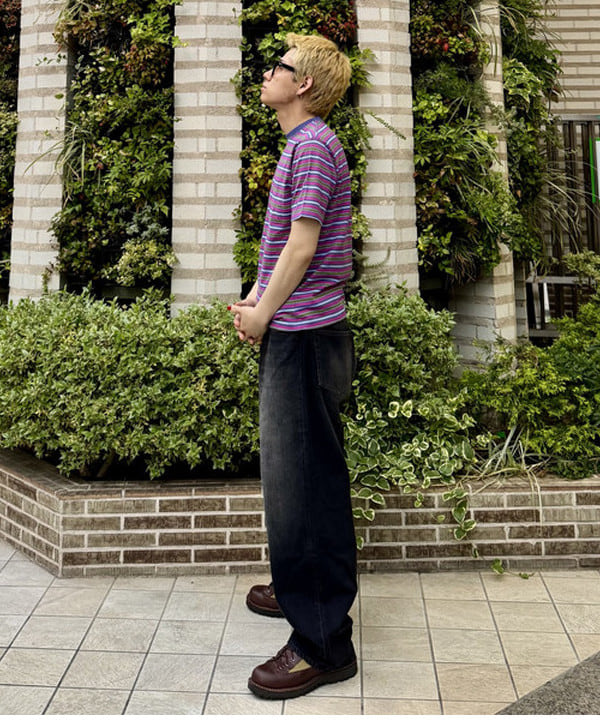 配島 孝明さんの「BEAMS WOMEN｜BEAMS / ワイドフィット デニムパンツ」を使ったコーディネート