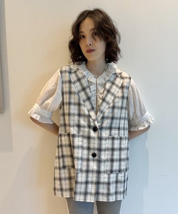 神坂 莉子さんの「BEAMS WOMEN｜RBS / シャーリング バレエ シューズ」を使ったコーディネート