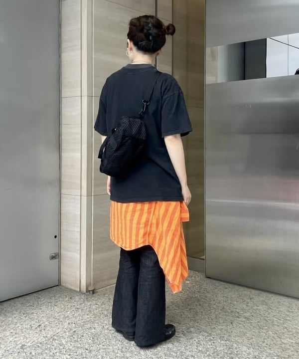 吉野 多恵さんの「BEAMS WOMEN｜ボーイ ベーシック Tシャツ」を使ったコーディネート