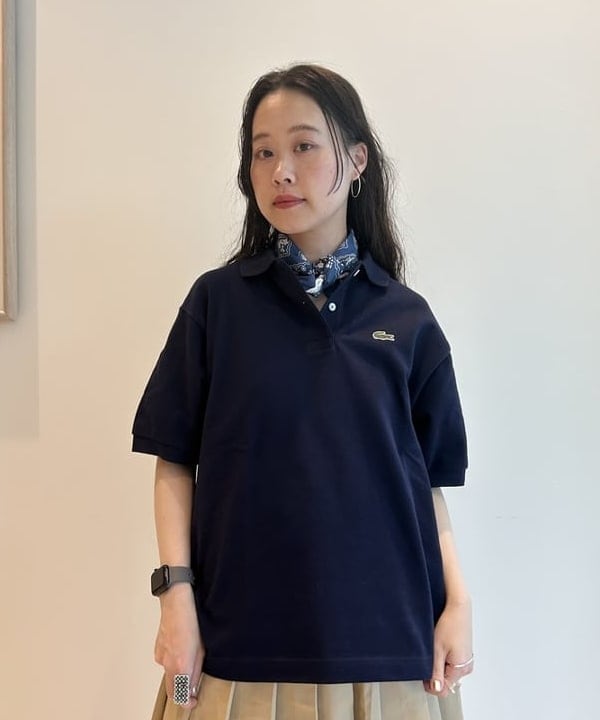 清水 彩乃さんの「BEAMS WOMEN｜2WAY レース バンダナ」を使ったコーディネート