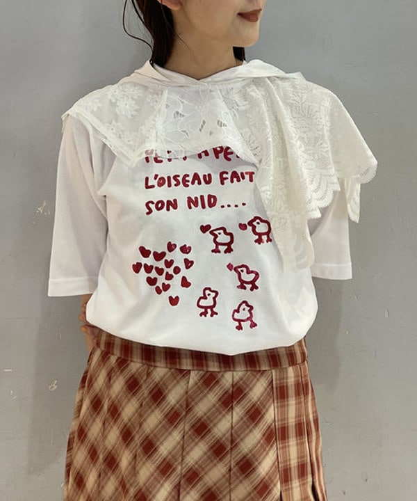 大木さんの「BEAMS WOMEN｜チェック プリーツ スカート」を使ったコーディネート