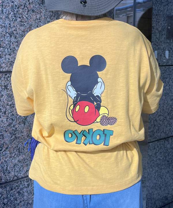 あゆさんの「BEAMS WOMEN｜【別注】Champion / ミッキー Tシャツ」を使ったコーディネート