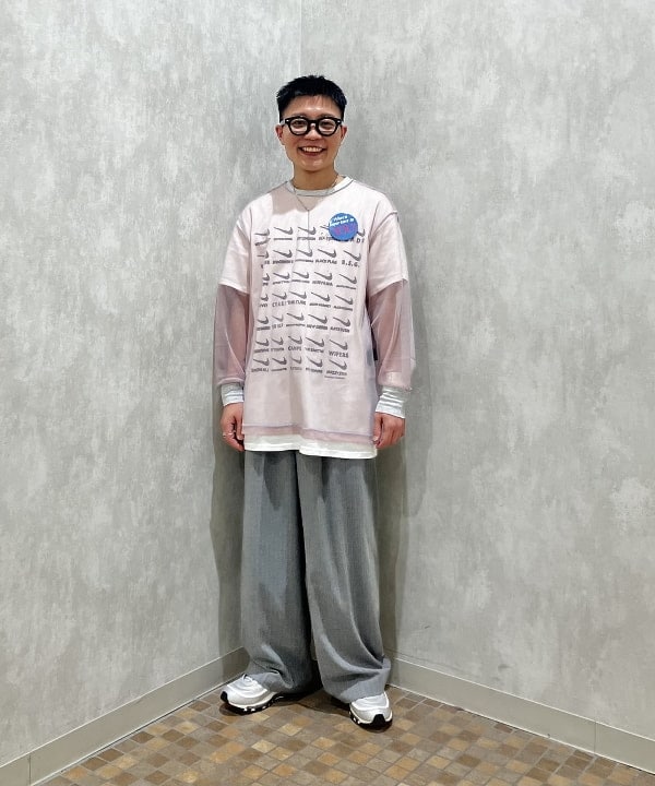 土田 達也さんの「BEAMS WOMEN｜Ray BEAMS / ペーパー クリップ チェーン ネックレス」を使ったコーディネート