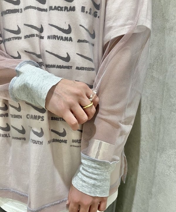 土田 達也さんの「BEAMS WOMEN｜Ray BEAMS / ペーパー クリップ チェーン ネックレス」を使ったコーディネート