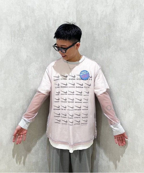 土田 達也さんの「BEAMS WOMEN｜Ray BEAMS / ペーパー クリップ チェーン ネックレス」を使ったコーディネート