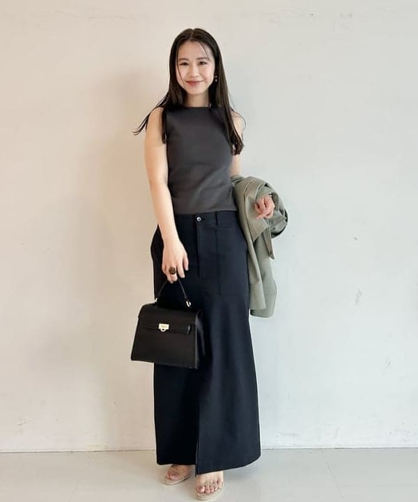 佐藤 美樹さんの「BEAMS WOMEN｜強撚ツイル ブルゾン」を使ったコーディネート