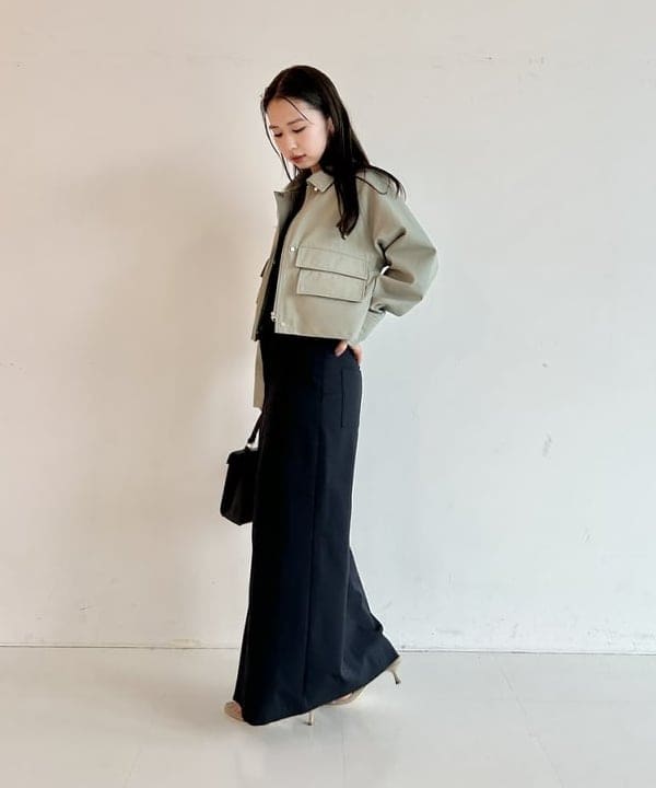 佐藤 美樹さんの「BEAMS WOMEN｜強撚ツイル ブルゾン」を使ったコーディネート